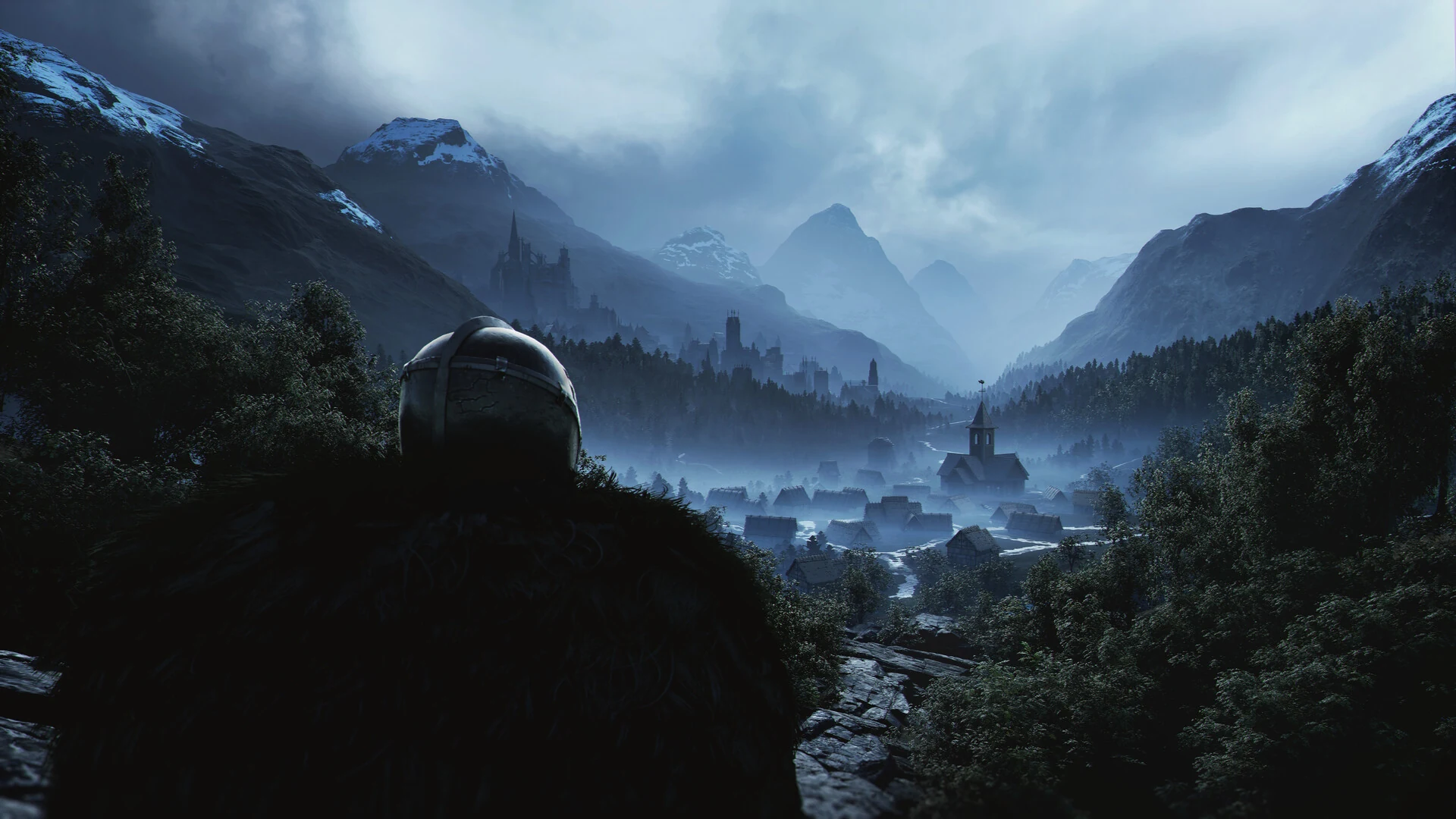 A view across the valley of Valensbruck
