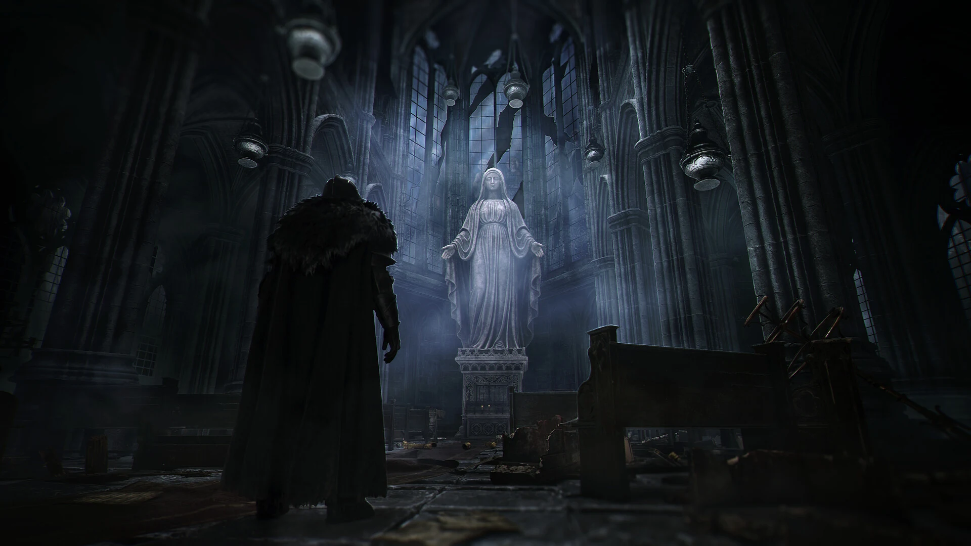 A sacred hall within the city